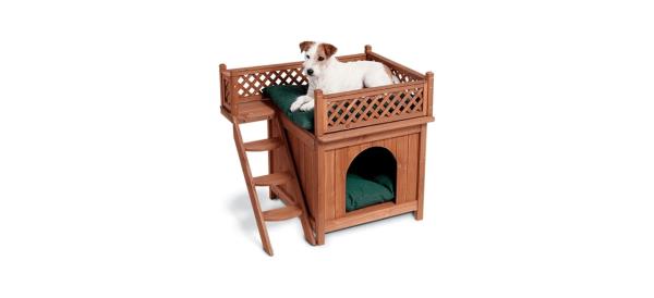 Merry Products Room with a View Wood Dog House