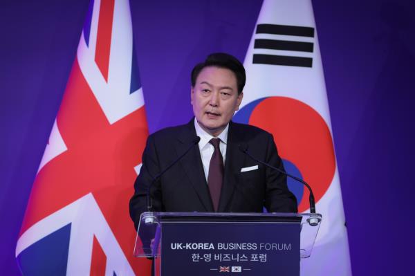 尹长官表示:“韩英自由贸易协定(FTA)的更新将使两国企业能够引领世界市场