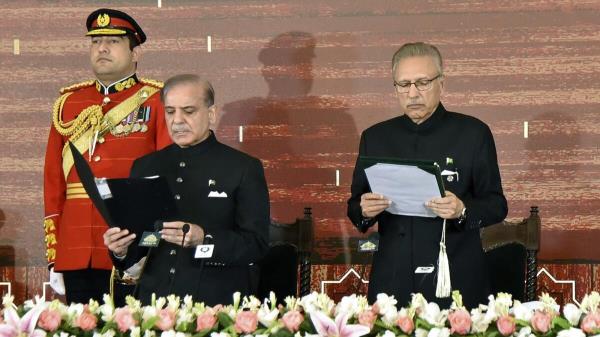 巴基斯坦:总理谢赫巴兹·谢里夫的内阁今天宣誓就职