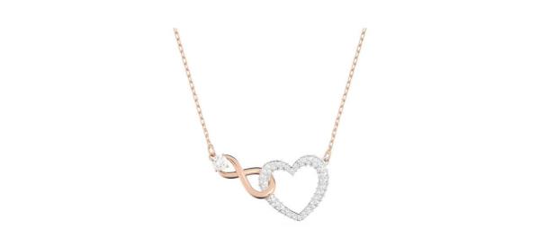 Swarovski Infinity Heart Necklace